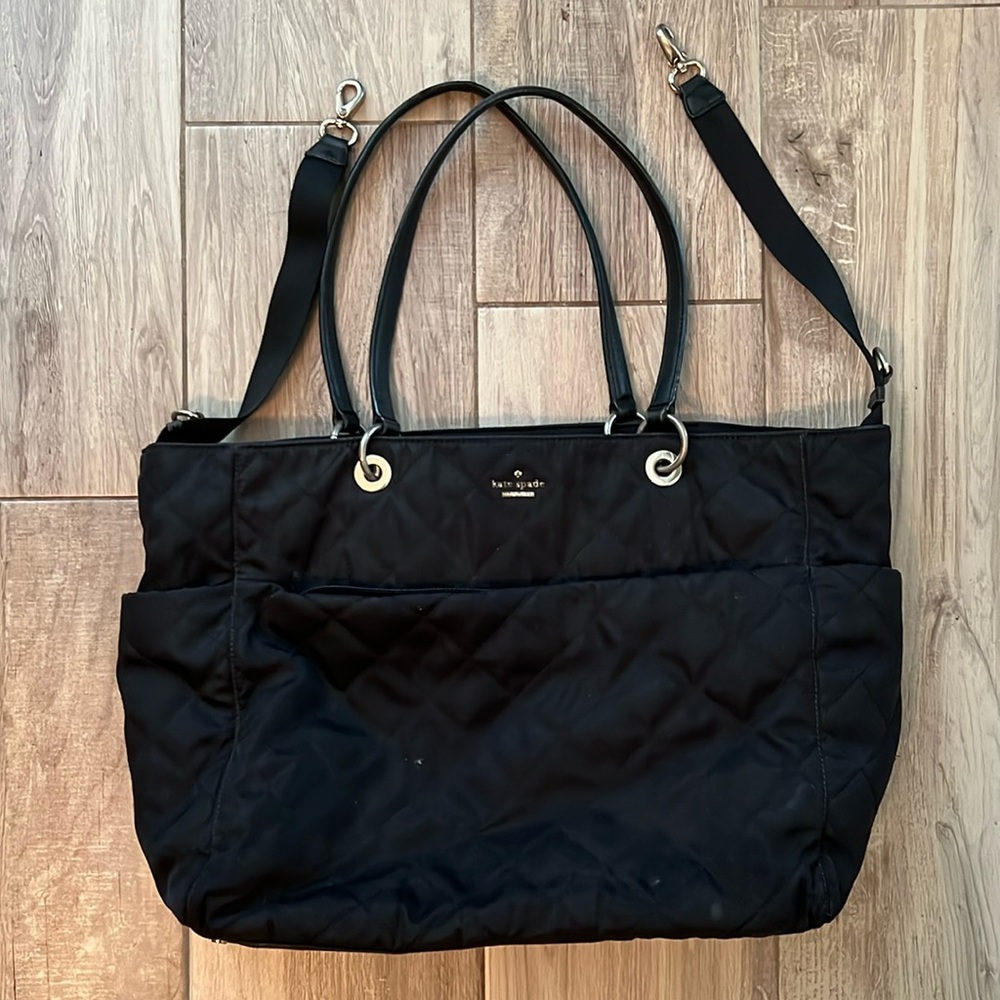 Kate Spade Quilted Nylon Diaper Bag